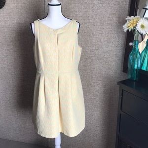 EUC Tahari mint/pink/coral dress size 16